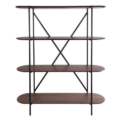 Poe Shelves Mocha Effect and Matt Black