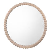 Ruan Round Mirror Cream 70cm