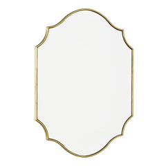 Ruggiero Rectangle Mirror With Gold Detail 70 x 50cm