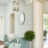 Laura Ashley Little Vines Wallpaper Duck Egg