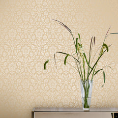 Laura Ashley Annecy Wallpaper Linen