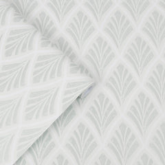 Laura Ashley Florin Wallpaper Duck Egg