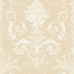 Laura Ashley Josette Wallpaper Linen