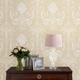 Laura Ashley Josette Wallpaper Linen