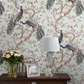 Laura Ashley Belvedere Wallpaper Duck Egg