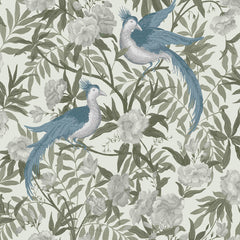 Laura Ashley Osterley Wallpaper Sage