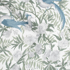 Laura Ashley Osterley Wallpaper Sage