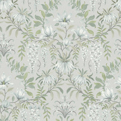 Laura Ashley Parterre Wallpaper Sage