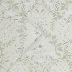 Laura Ashley Parterre Wallpaper Sage