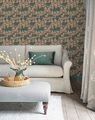 Laura Ashley Burnham Wallpaper Fern