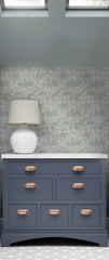 Laura Ashley Burnham Wallpaper Seaspray