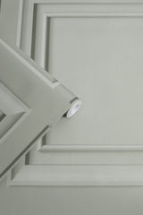 Laura Ashley Redbrook Wood Panel Wallpaper Sage Green