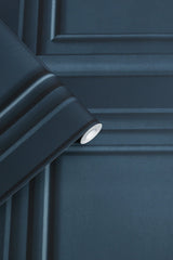 Laura Ashley Redbrook Wood Panel Wallpaper Dark Seaspray