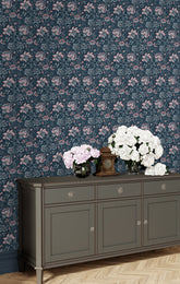 Laura Ashley Portia Wallpaper Seaspray
