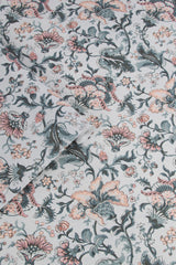 Laura Ashley Portia Wallpaper Pale Slate