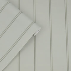 Laura Ashley Chalford Wood Panelling Wallpaper Sage Green