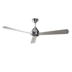 Tupai Ceiling Fan Satin Nickel Wenge LEDS C4 Forlight