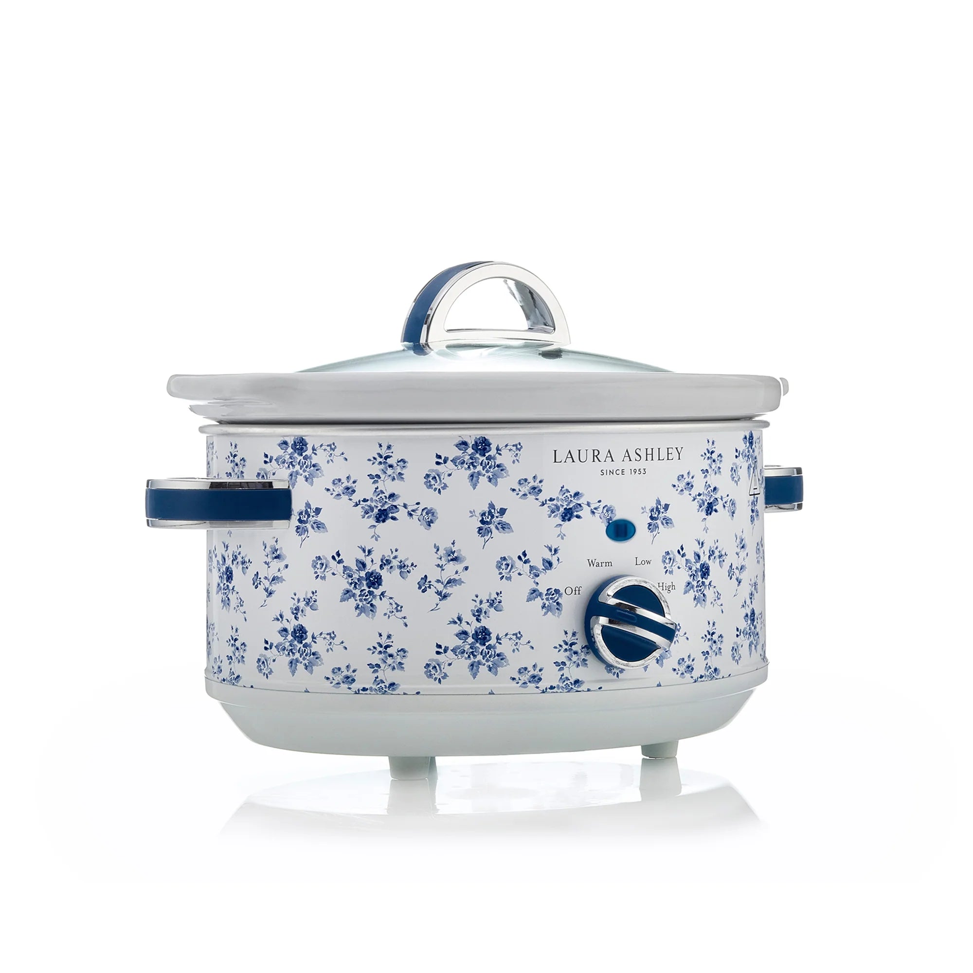 Laura Ashley 3.5L Slow Cooker China Blue