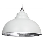 Light Grey Hammered Nickel Harborne Pendant