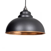 Black Hammered Copper Harborne Pendant
