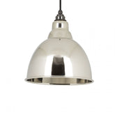 Brindley Pendant in Smooth Nickel