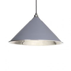 Hockley Pendant in Dark Grey Smooth Nickel From the Anvil