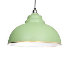 Sage Green and copper Harborne Pendant