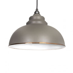 Warm Grey and copper Harborne Pendant