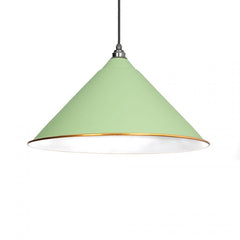 Hockley Pendant in Sage Green From the Anvil
