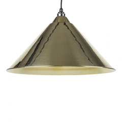 Smooth Brass Hockley Pendant
