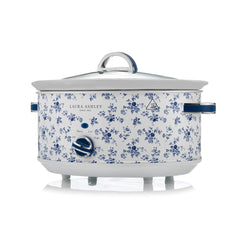 Laura Ashley 6.5L Slow Cooker China Blue