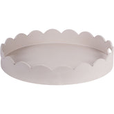 Laura Ashley Dove Grey Northall Circular Tray
