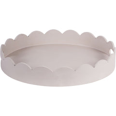 Laura Ashley Dove Grey Northall Circular Tray