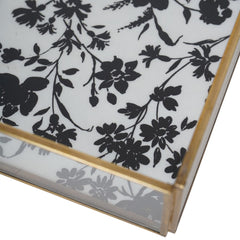 Laura Ashley Clear Single Glass Box In Rye Large