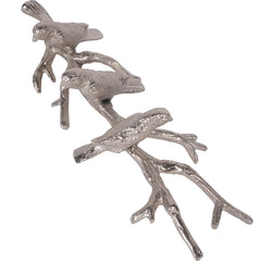 Laura Ashley Silver Marla Perching Birds