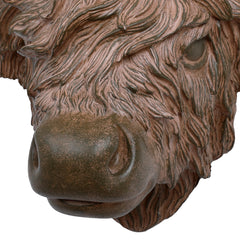 Murchie Rustic Highland Cow Wall Plaque