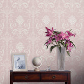 Laura Ashley Josette Wallpaper Amethyst