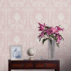 Laura Ashley Josette Wallpaper Amethyst