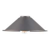Easy Fit Pewter Metal Shade 18cm