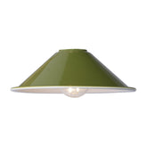 Easy Fit Metal Shade Gloss Green 18Cm