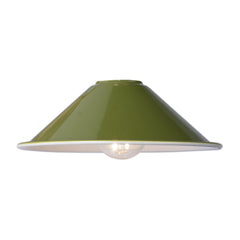Easy Fit Metal Shade Gloss Green 18Cm