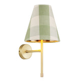 Aix Wall Light Butter Brass Bracket Only