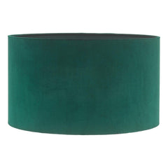 Akavia Green Velvet Drum Shade 35cm