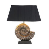 David Hunt Lighting Ammonite Table Lamp In Bronze, Sold Base Only