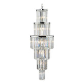 Angel 28 Light Chandelier Crystal Polished Chrome
