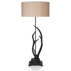 David Hunt Lighting Antler Large Table Lamp Complete with Shade