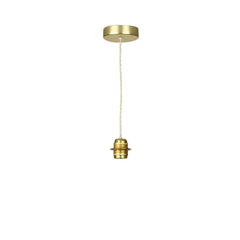 David Hunt Lighting Apollo Single Pendant Only In Butter Brass