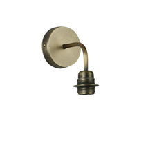 David Hunt Lighting Apollo Wall Light Antique Brass Base Only