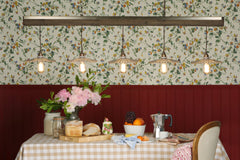 David Hunt Lighting ASPEN 5 light Bar Wood Effect