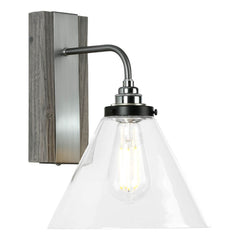 David Hunt Lighting Aspen Wall Light Silver Birch